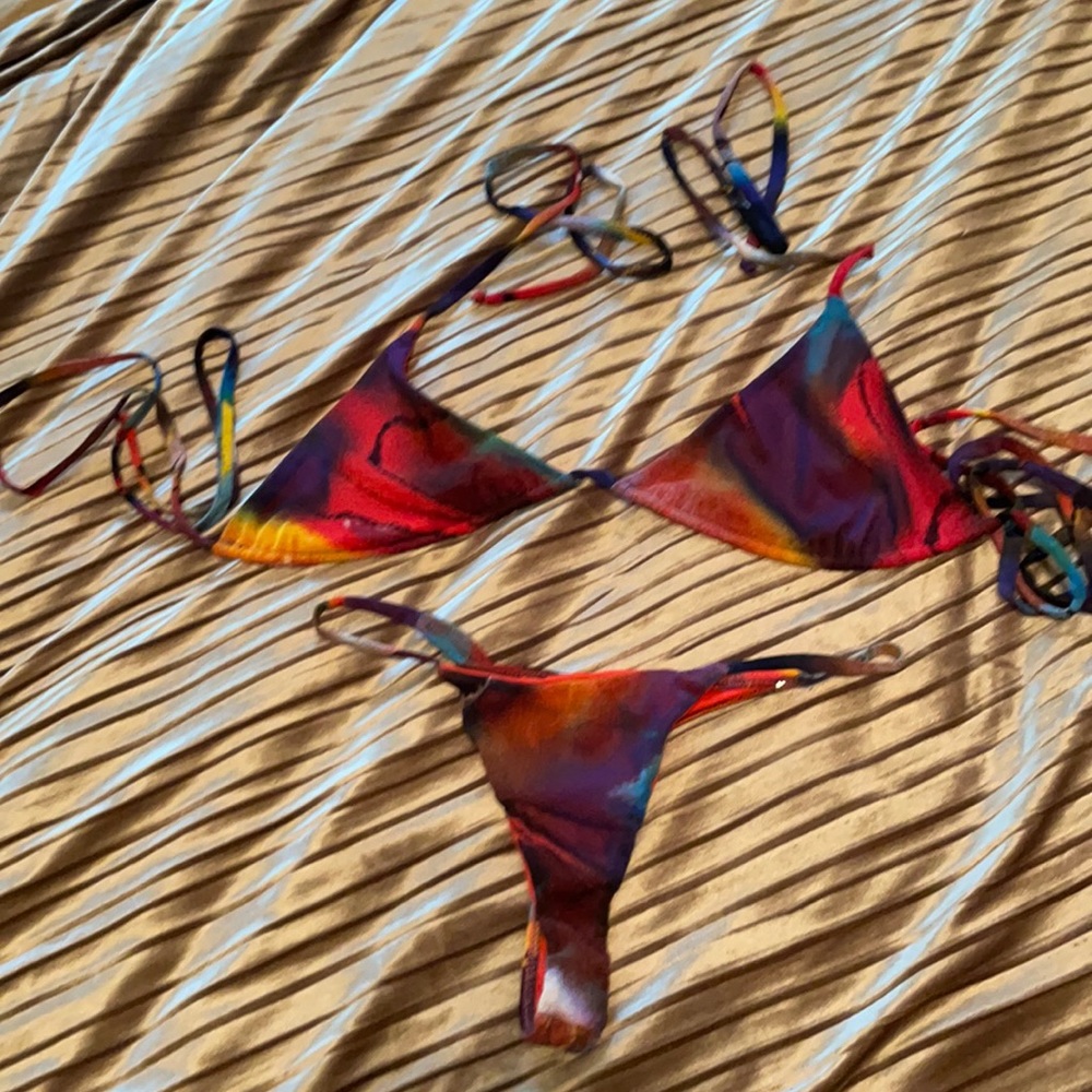 3 piece multi styled swim suit